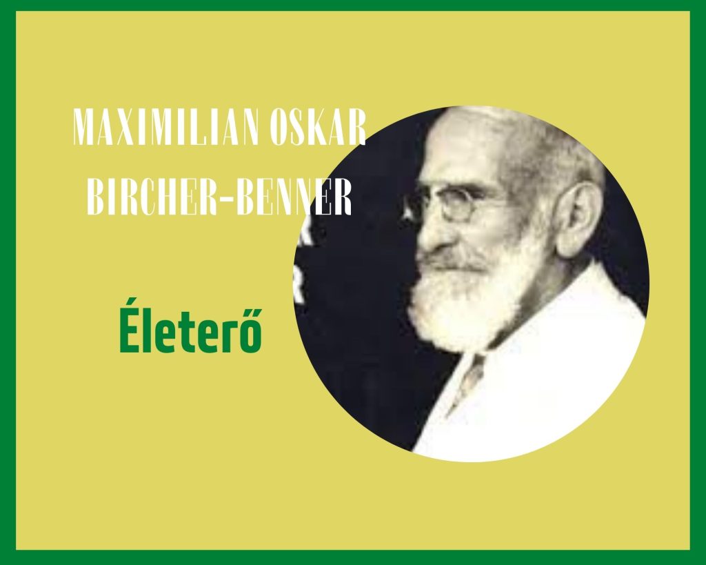 Bircher-Benner/ Életerő